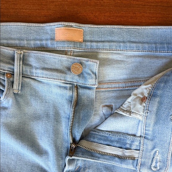 MOTHER The Weekender Fray in Not So Chill Pill - Picture 6 of 10